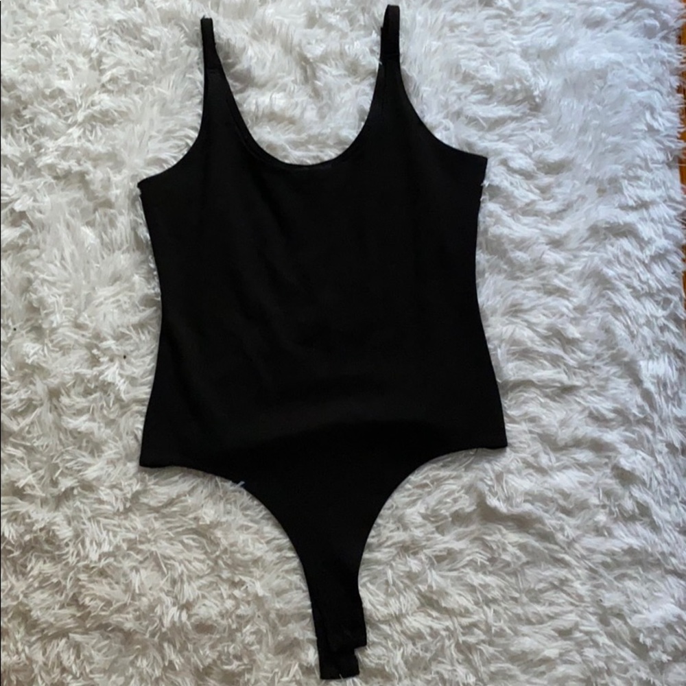 black bodysuit